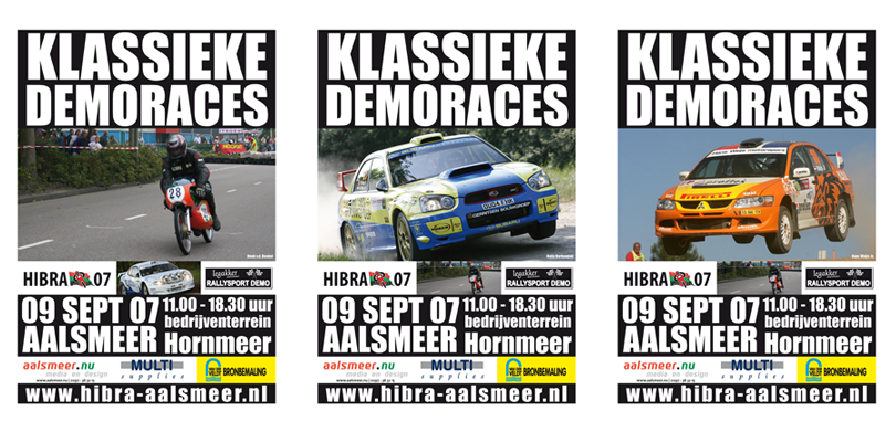 Affiches HiBRA Aalsmeer 2007